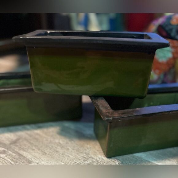 Ceramic rectangle planters - Picture 7 of 7